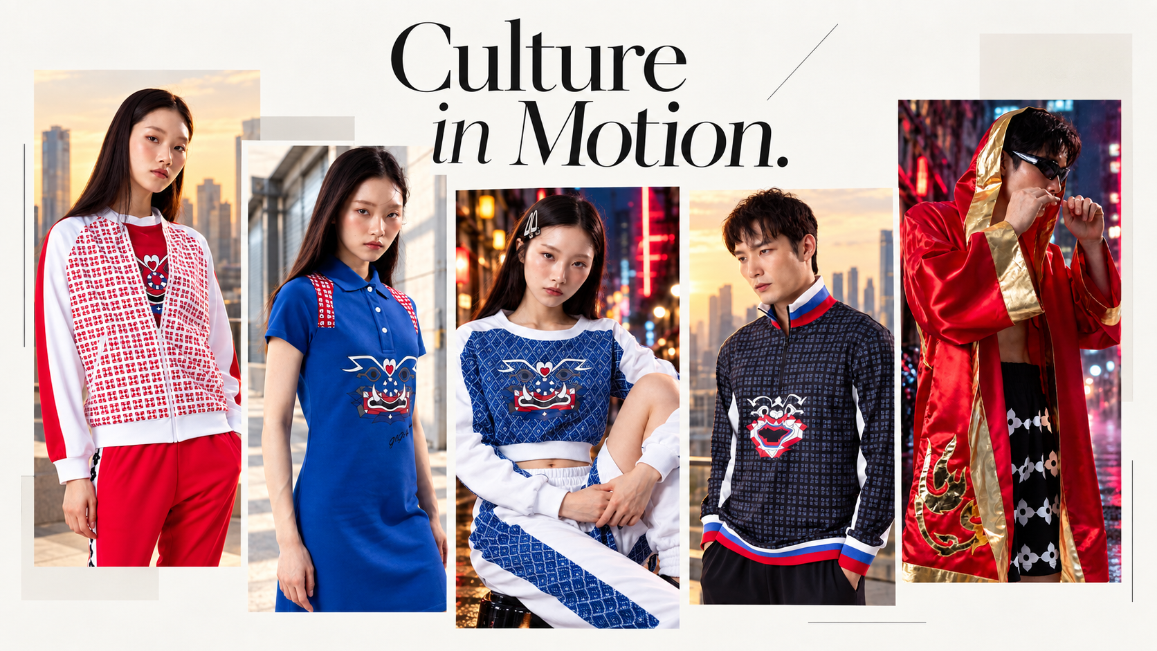Culture in Motion — GOGI Bangkok editorial portraits across Bangkok cityscapes