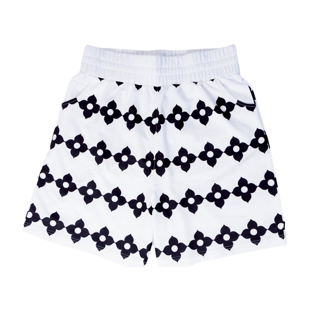 Muay Thai Terry Shorts in White