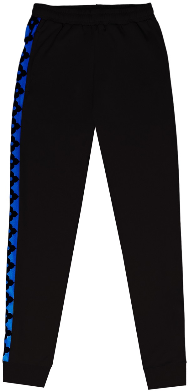 Prajam Yam Joggers in Black