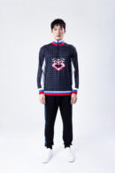Half zip sweatshirt
