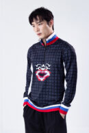 Half zip sweatshirt