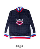 Half zip sweatshirt