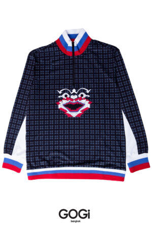 Half zip sweatshirt